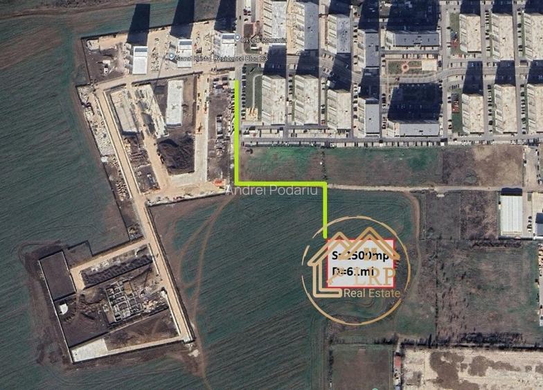 Berceni/Metalurgiei/Drumul Dealu Bradului - teren intravilan 2500mp, zona M2