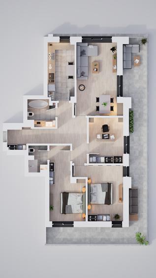 Apartament 4 camere în complex premium - 5