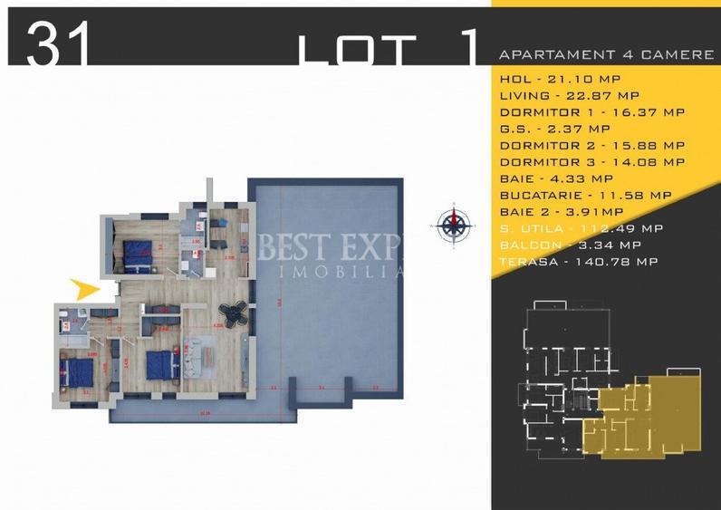 4 Camere Direct Dezvoltator - 1
