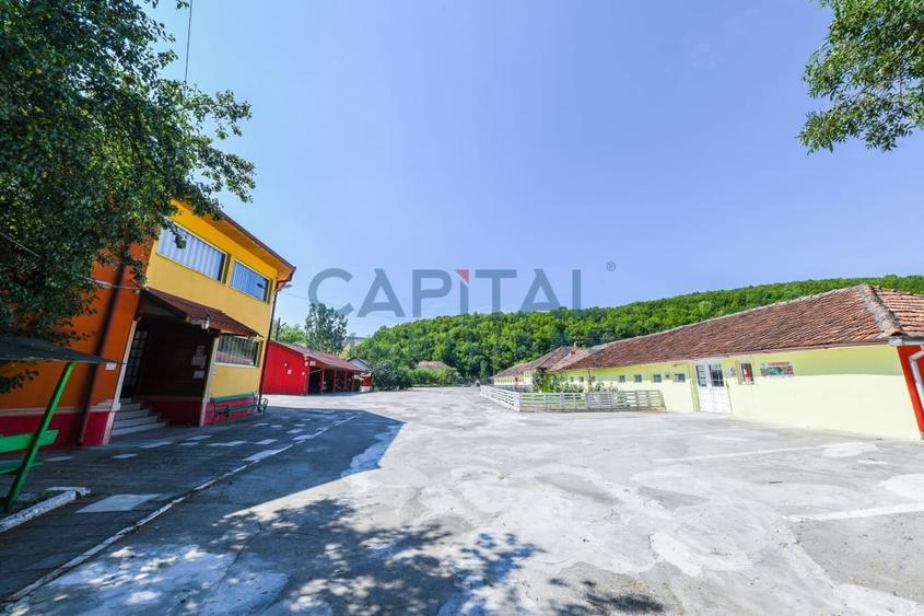 Teren intravilan, 10.000 mp, Imprejmuit+ drum privat+cladire de birouri, Dej - 4