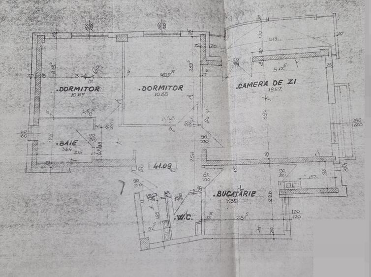 Vanzare apartament trei camere imobil solid Piata Ion Mihalache metrou - 15
