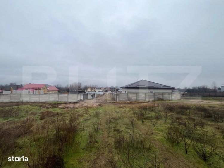 Teren intravilan, 450 mp cu front stradal de 30 ml, Malu Mare - 1