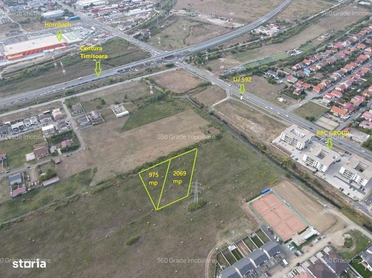 Teren de Servicii + Zona Verde Locatie Excelenta Comision 0% - 4