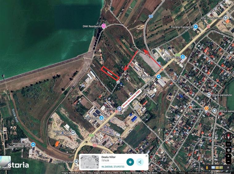 Vand teren la 5 min cu masina de Barlad Value Center-Casa sau afacere - 1