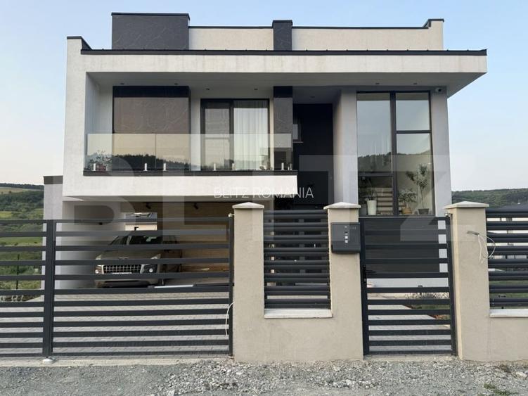 Casa P+E semifinisata cu panouri solare si pompa de caldura zona Roata Faget