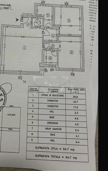 Apartament 3 Camere | Bloc Nou | Finisat si mobilat Modern - 20
