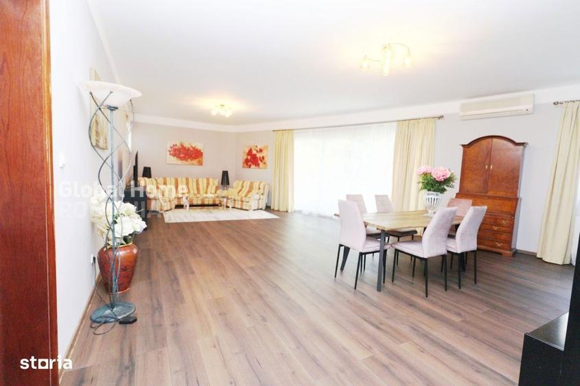 Apartament cu 4 camere semidecomandat în Herăstrău