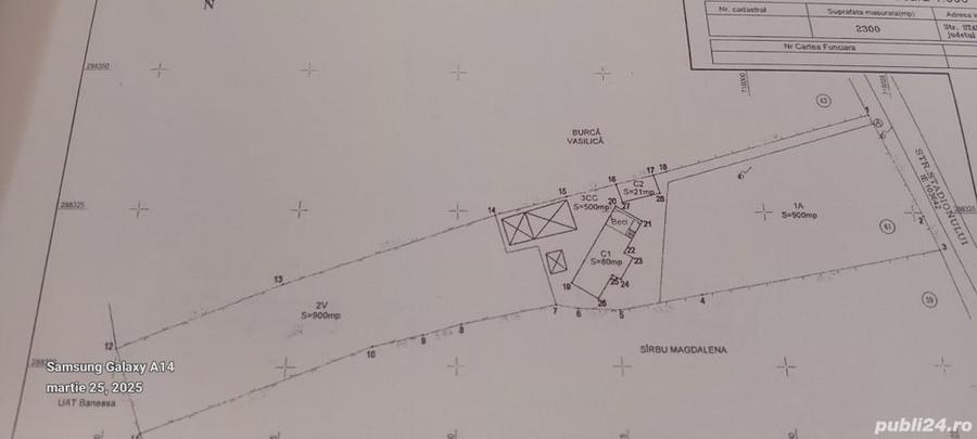 Casă cu 4 camere cu Teren 2300 Mp în Băneasa