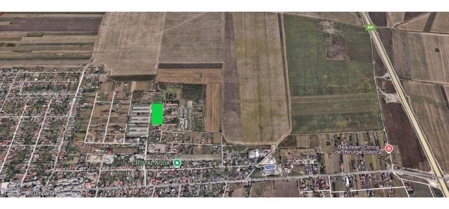 Teren intravilan parcelabil - Avicola Cumpana -  deschidere 200ml - 3