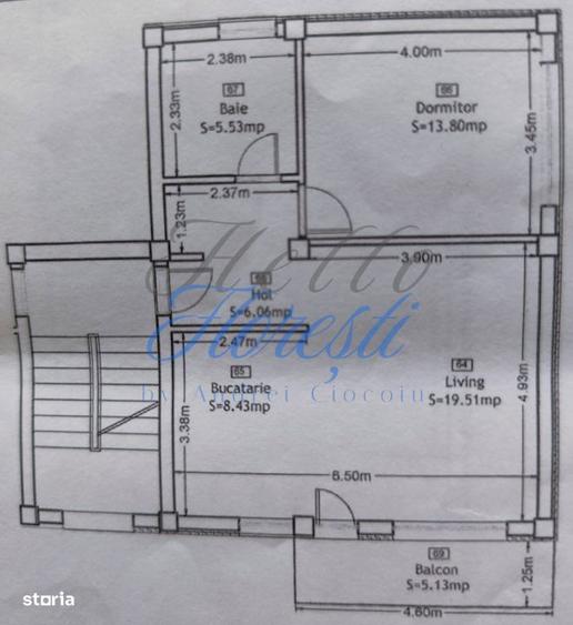 Apartament 2 camere in zona Tineretului - 1
