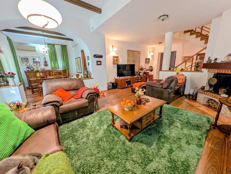 Jiului-Coralilor-Damaroaia,eleganta,robusta,garaj,curte intima,vegetatie matura - 8