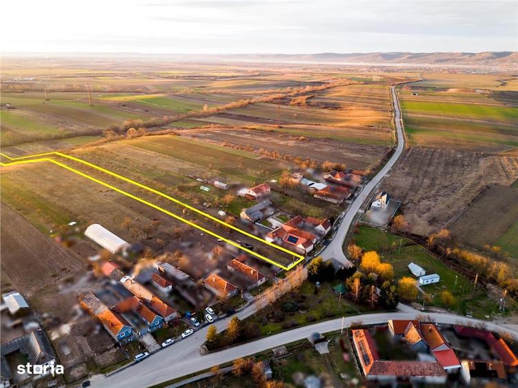 RECO Teren intravilan pentru loc de casa 5342 mp- sat.Hotar - 8