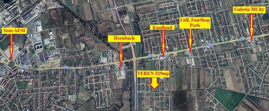 529mp - Teren Mosnita - langa Kaufland - toate utilitatile - 7