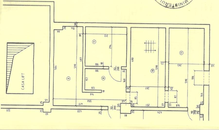 Spatiu comercial demisol, 455 mp, Rovine zona Liceul Basarab - 1