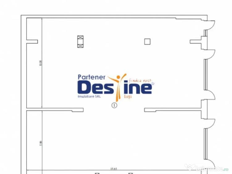Spa?iu Comercial 219 mp deschis, versatil func?ionalitate - 1