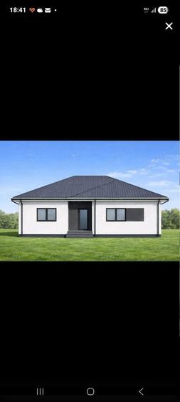 Casa parter premium in constructie 120 mp construiti teren 410 mp Cartier Bariera Valcii - 1