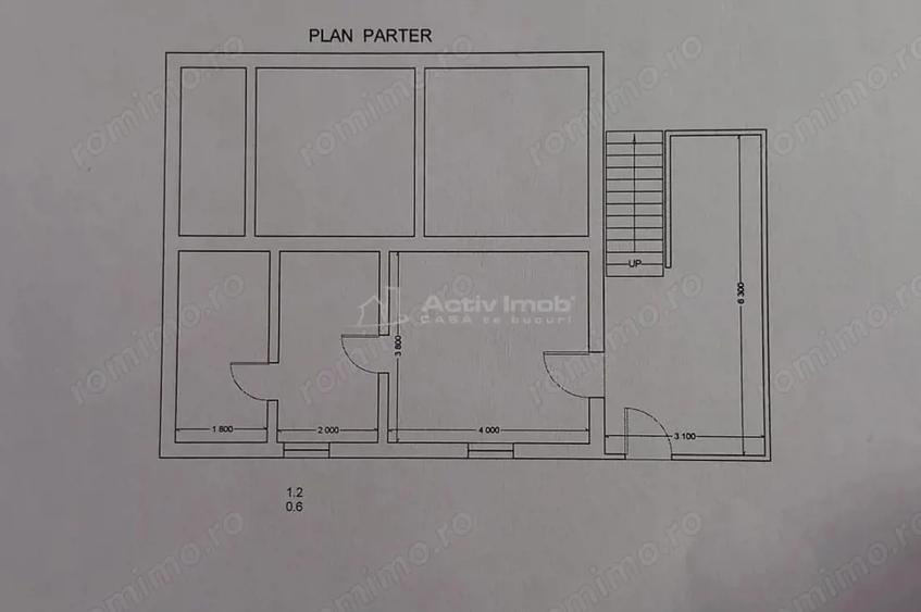 Casă cu 6 camere cu Teren 500 Mp în Muncitoresc