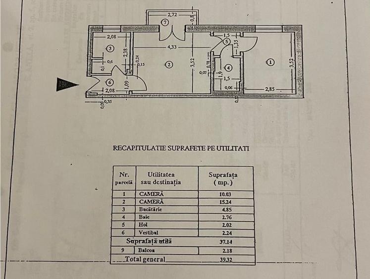 2 camere ideal investitie, creditabil, metroul Piața Romană la scară - 13