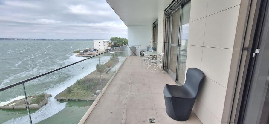 STATIUNEA MAMAIA 3 CAMERE 115 MP. MOBILAT UTILAT TERASA VEDERE FRONTALA LA LAC ! - 3