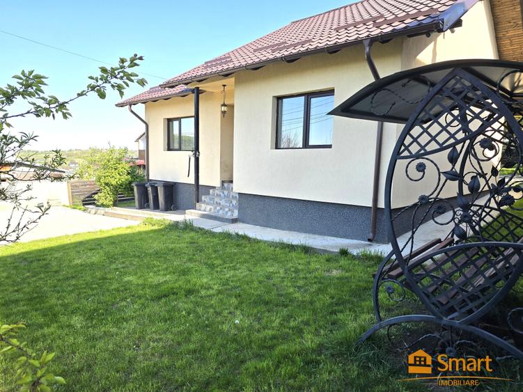 Proprietatea Breazu , teren 624mp, 2 case , beci , asfalt - 1