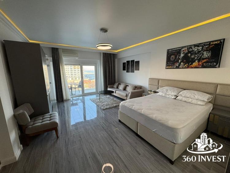 Studio de lux – White Tower Constanta | Prima linie la mare | Tur Virtual - 1