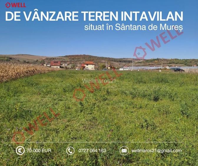 📢 De vânzare teren în Sântana de Mureș, pe strada Sportivilor!