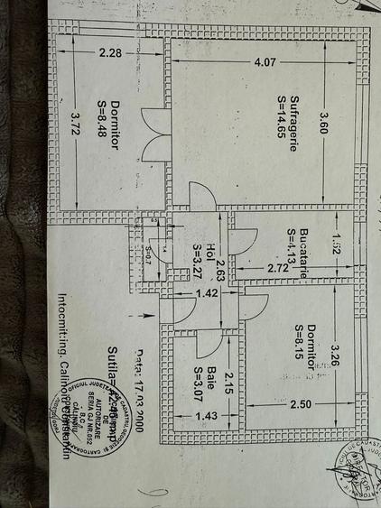 Apt 3 camere, 42,4 mp + balcon, parter, zona Mall, proprietar - 4
