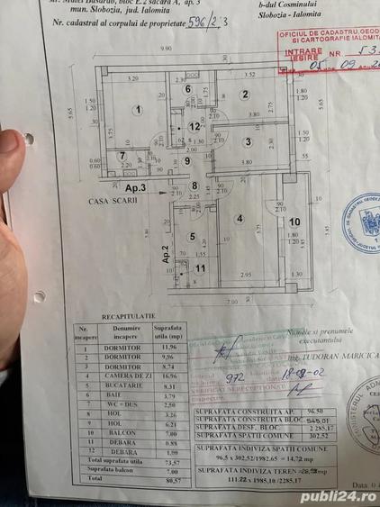 Vand apartament 4 Camere Slobozia - 6