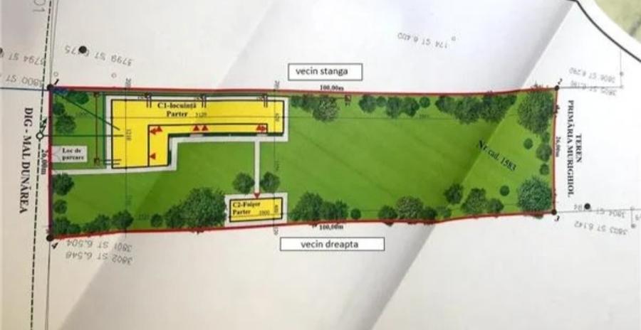 Teren intravilan Dunăre  - 2