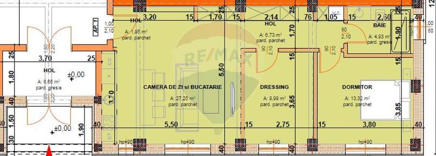 3 camere, parter intr-un ansamblu nou - 6