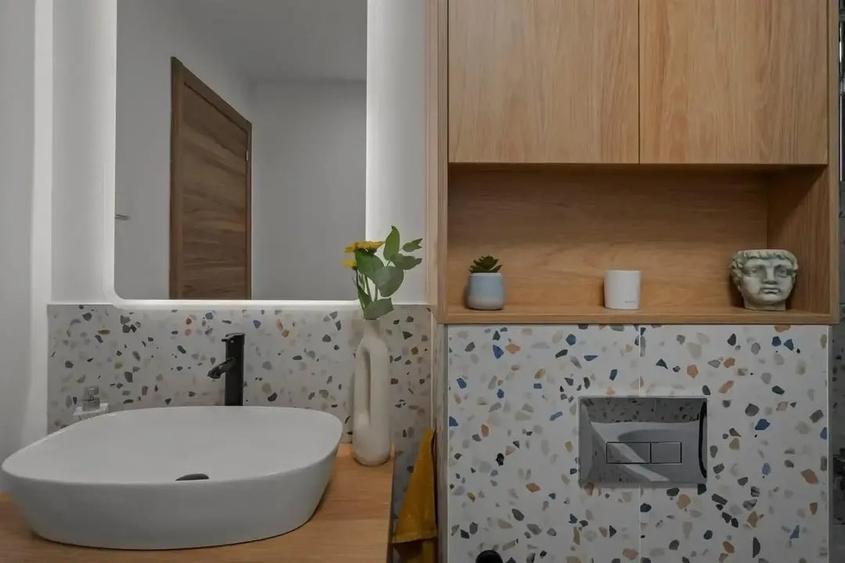 Bloc construit ca la carte! Risc seismic redus-0.30! Living 40 mp - 12