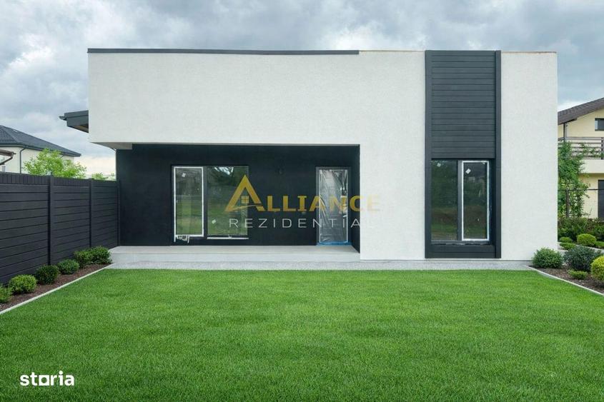 Casa individuala parter || 4 camere 2 bai + dressing || teren 425mp - 1