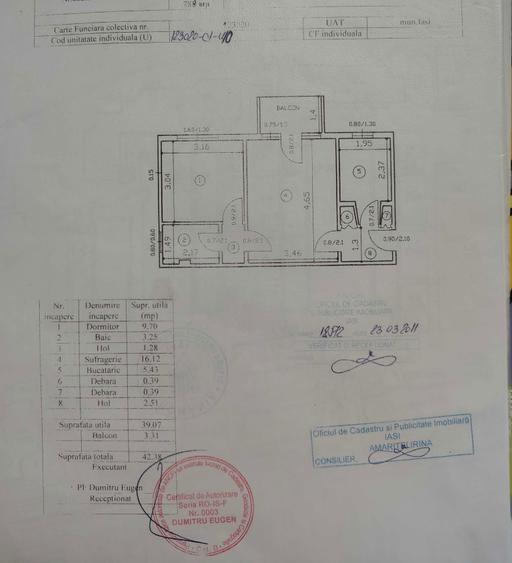 Apartament 2 camere semidecomandat Pacurari - 6