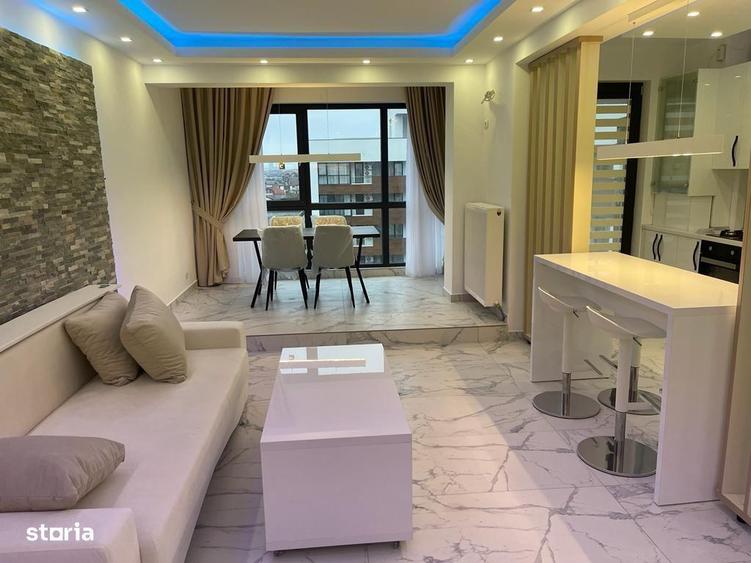 Apartament cu 2 camere, mobilat si utilat LUX - 3