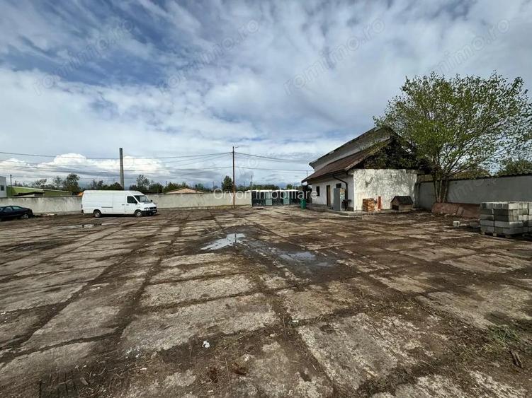 Hala industriala + platforma betonata, zona Sud