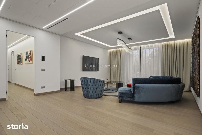 Kiseleff , apartament ultra high-end, pozitie exceptionala intre doua