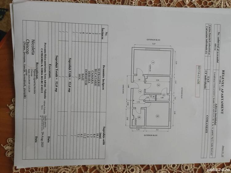 Apartament 2 camere 52 mp - 1