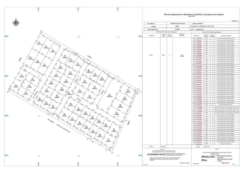 Terenuri rezidențial infrastructură planificată Dumbrăvița - 1