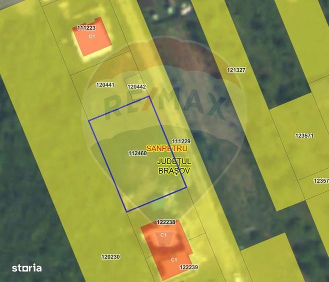 Comision 0% | Teren Intravilan Sanpetru | Strada Gutuiului | 500 mp | - 3