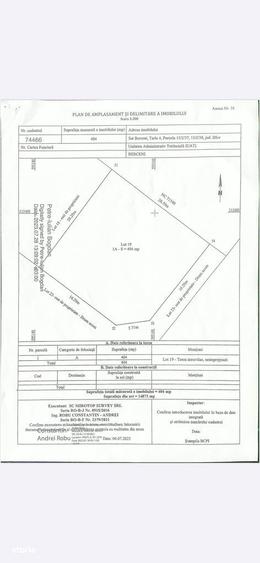 Teren intravilan construibil - 2