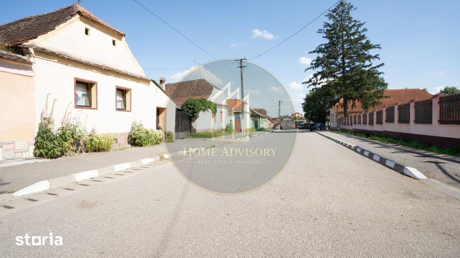 Casă cu 5 camere cu Teren 1500 Mp în Feldioara