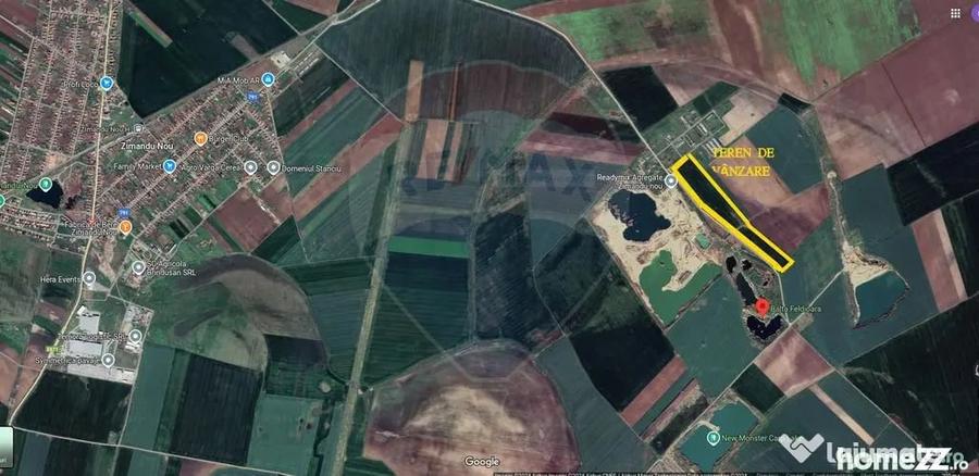 Teren de 113931 mp, în Zimandu Nou