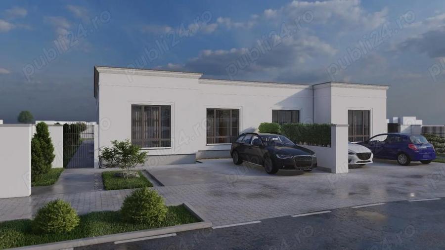 TEREN intravilan pentru duplex cu proiect, autorizatie si bransament curent trifazic - 1