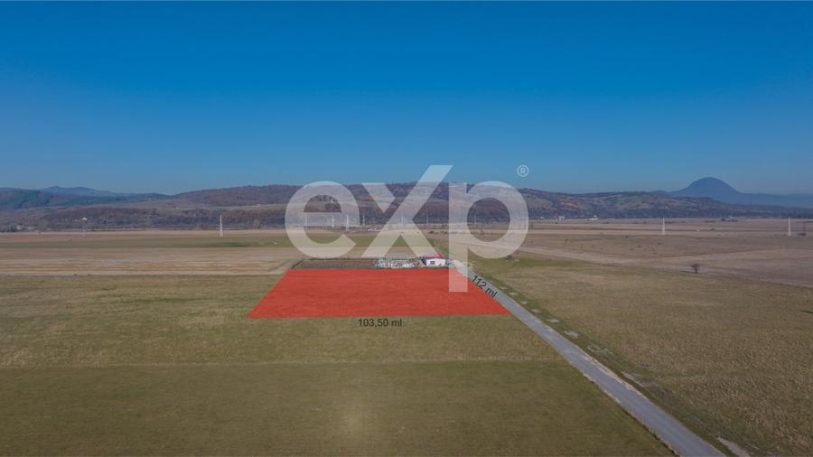 Teren 11.600 mp – Rasnov, zona Tabara, 230 m de DN 73 - 1