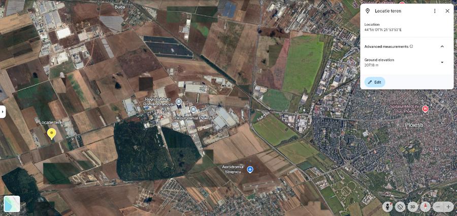 Investitie teren 2 - 5,9 ha deschidere 40-118 ml DN72 Parcul Industrial Ploiesti - 7