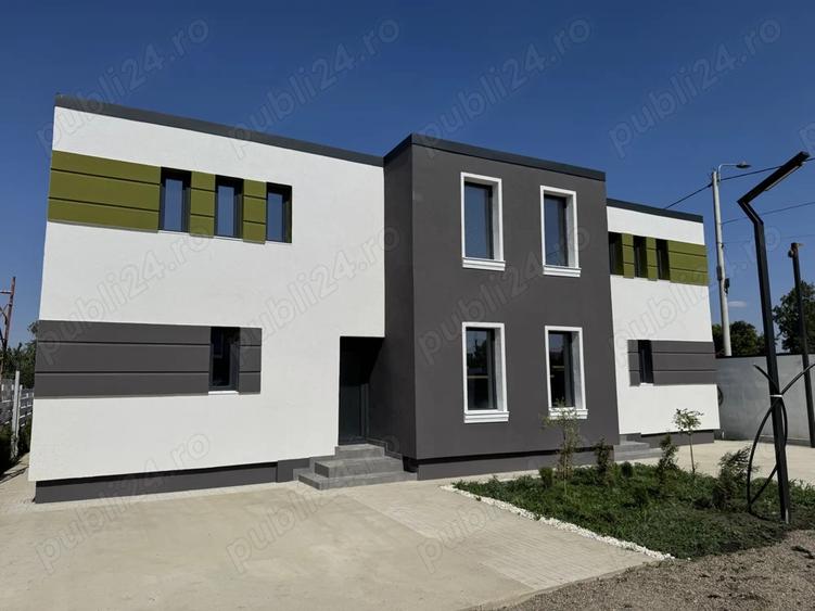 Casa noua de vanzare in oras tip duplex construita de firma cu toate taxele inc - 6