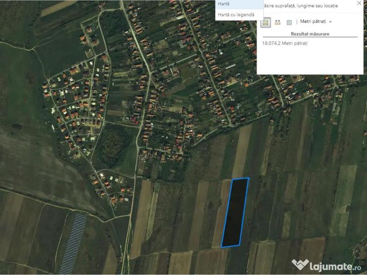 Vand teren agricol extravilan sat Urseni, 18000mp, la 200m de toate utilitatile - 5