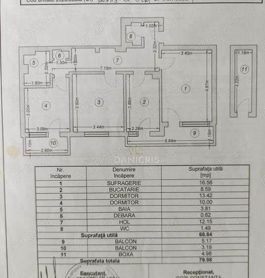Centru - Apartament 3 camere - 8