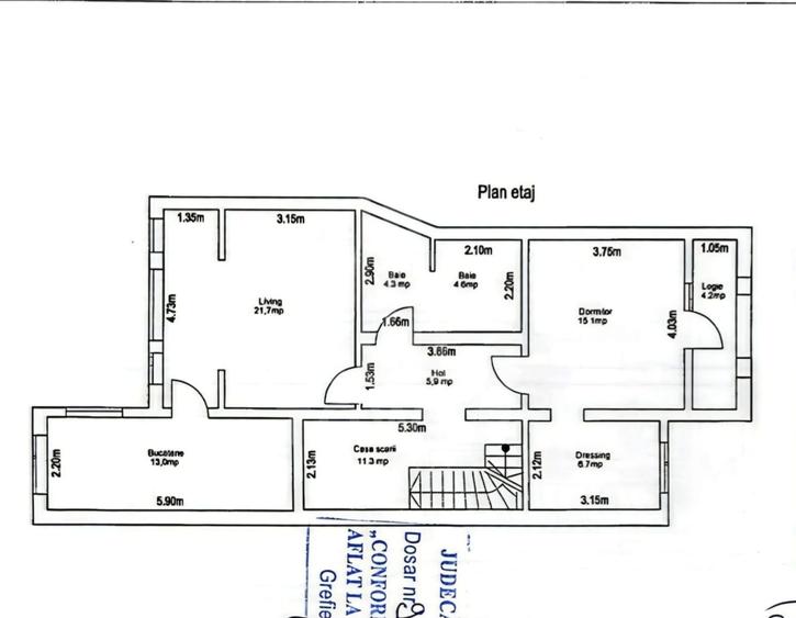 Apartament cu 2 camere în Terezian