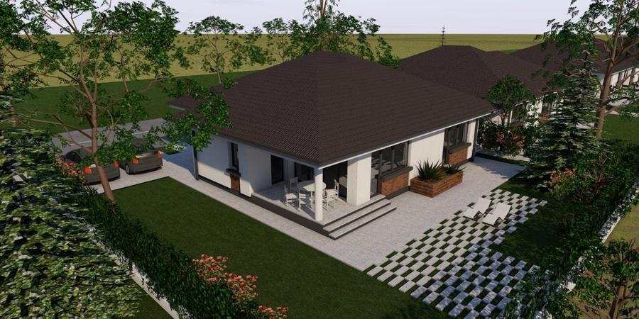 Vila,125 mp ,utili,430 mp teren,finisaje deosebite,Saftica Balotesti. - 14